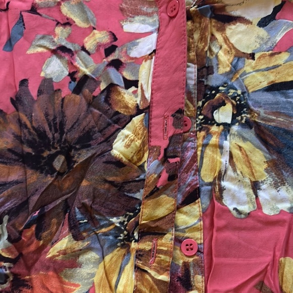 Spense Pink Floral Sleeveless Top - Picture 3 of 4